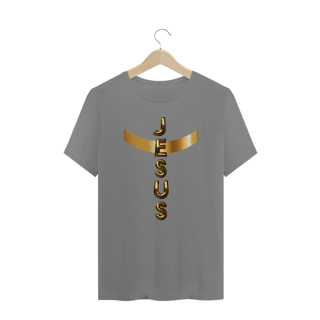 Nome do produto PLUS SIZE DOURADA JESUS EM CRUZ ( varias cores )