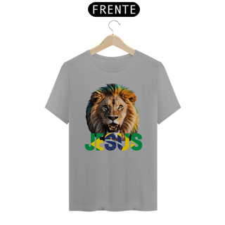 Nome do produto CAMISA QUALITY LEÃO COM BRASIL ( varias cores )