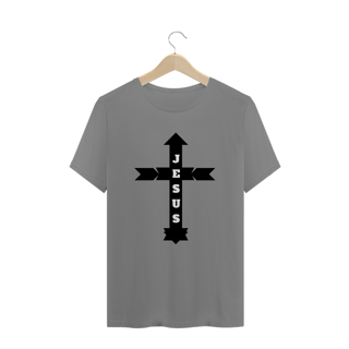 Nome do produto CAMISA PLUS SIZE JESUS COM SETAS ( varias cores )