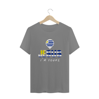 Nome do produto CAMISA PLUS SIZE JESUS I`M YOURS URUGUAI ( varias cores )