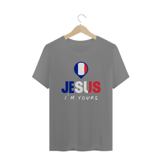 Nome do produto CAMISA PLUS SIZE JESUS I`M YOURS FRANÇA ( varias cores )