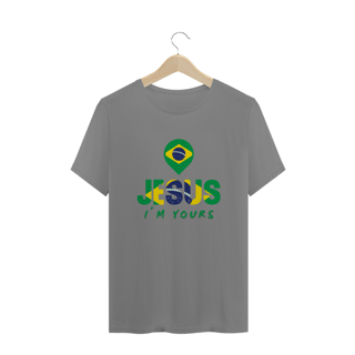 Nome do produto CAMISA PLUS SIZE JESUS I`M YOURS BRASIL ( varias cores )