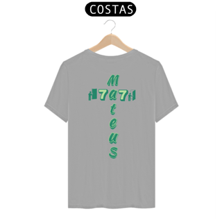 Nome do produto CAMISA QUALITY MATEUS 7.7 CRUZ VERDE ( COSTAS - varias cores )