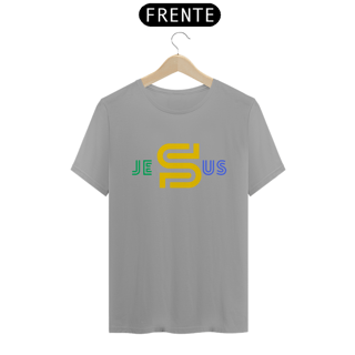 Nome do produto CAMISA QUALITY JESUS ESTAMPA BRASIL ( varias cores )