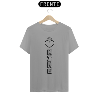 Nome do produto CAMISA QUALITY KING COM CORAÇÃO ( varias cores )