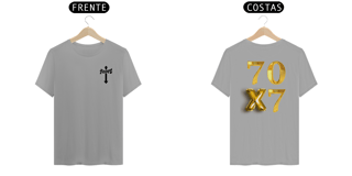 Nome do produto CAMISA QUALITY DOURADA 70X7 ( FRENTE e COSTAS - varias cores )