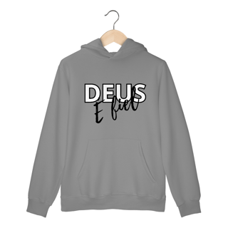 Nome do produto MOLETOM CANGURU DEUS É FIEL 01 ( varias cores )