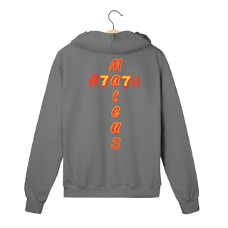 Nome do produto MOLETOM PRIME COM ZIPPER MATEUS 7.7 ESTAMPA LARANJA ( varias cores )