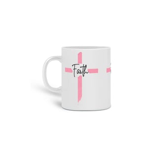 Nome do produto CANECA FAITH ROSA 