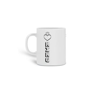 Nome do produto CANECA COMUM KING COM CORAÇÃO