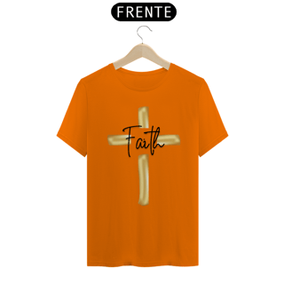 Nome do produto Camisa Quality Faith Cruz Dourada ( varias cores )