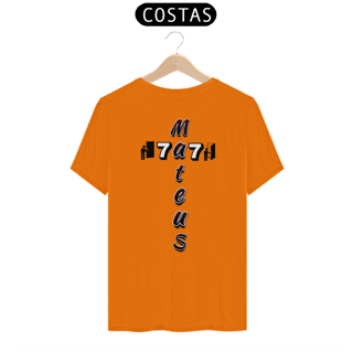 Nome do produto CAMISA QUALITY MATEUS 7.7 CRUZ PRETA ( COSTAS - varias cores )
