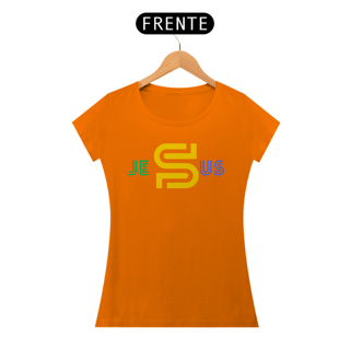 Nome do produto BABY LONG QUALITY JESUS ESTAMPA BRASIL ( varias cores )