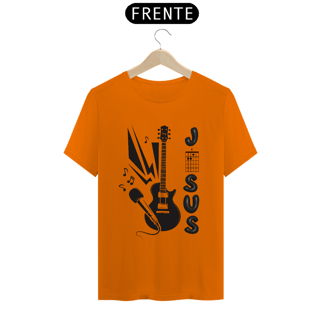 Nome do produto CAMISA QUALITY GUITAR BLACK 03 ( varias cores )