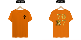 Nome do produto CAMISA QUALITY DOURADA 70X7 ( FRENTE e COSTAS - varias cores )