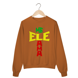 Nome do produto MOLETOM FECHADO ELE ME AMA REGGAE ( varias cores )