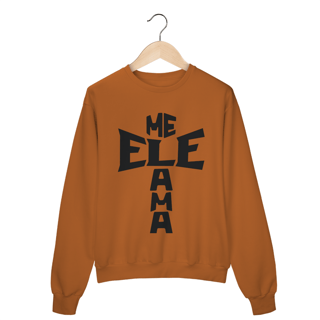 Nome do produto MOLETOM FECHADO ELE ME AMA PRETO ( varias cores )