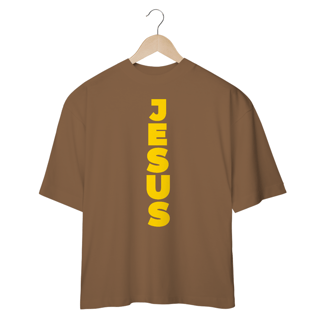 Nome do produto OVER SIZE JESUS NA VERTICAL AMARELA ( varias cores )