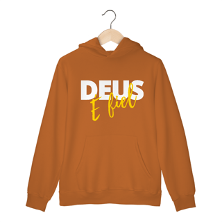 Nome do produto MOLETOM CANGURU DEUS É FIEL 02 ( varias cores )