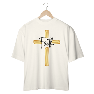 Nome do produto OVER SIZE FAITH GOLDEN ( varias cores )