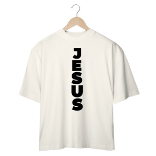 Nome do produto OVER SIZE JESUS NA VERTICAL PRETA ( varias cores )