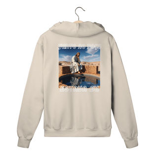 Nome do produto MOLETOM PRIME COM ZIPPER JUNTO AO POÇO ESTAVA EU ( varias cores )