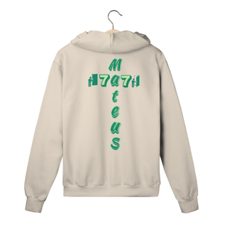 Nome do produto MOLETOM PRIME COM ZIPPER MATEUS 7.7 ESTAMPA VERDE ( varias cores )