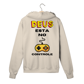 Nome do produto MOLETOM PRIME COM ZIPPER DEUS ESTA NO CONTROLE 02 ( varias cores )