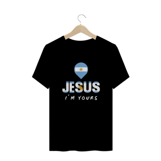 Nome do produto CAMISA PLUS SIZE JESUS I`M YOURS ARGENTINA ( varias cores )