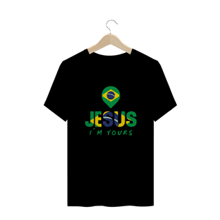 Nome do produto CAMISA PLUS SIZE JESUS I`M YOURS BRASIL ( varias cores )