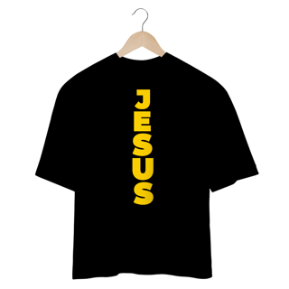 Nome do produto OVER SIZE JESUS NA VERTICAL AMARELA ( varias cores )