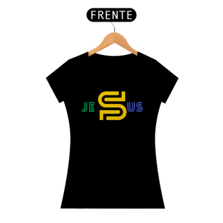 Nome do produto BABY LONG QUALITY JESUS ESTAMPA BRASIL ( varias cores )