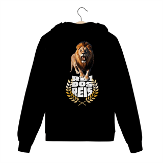 Nome do produto MOLETOM PRIME COM ZIPPER LEÃO REI DOS REIS 01 ( varias cores )