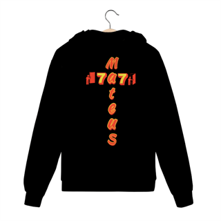 Nome do produto MOLETOM PRIME COM ZIPPER MATEUS 7.7 ESTAMPA LARANJA ( varias cores )