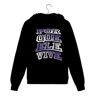 Nome do produto MOLETOM PRIME COM ZIPPER POR QUE ELE VIVE ( varias cores )