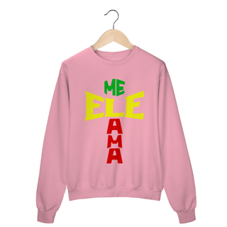 Nome do produto MOLETOM FECHADO ELE ME AMA REGGAE ( varias cores )