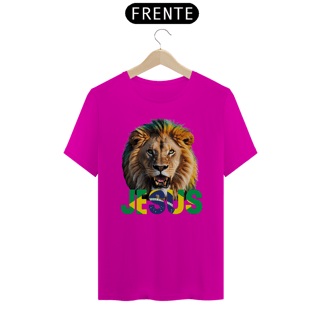 Nome do produto CAMISA QUALITY LEÃO COM BRASIL ( varias cores )