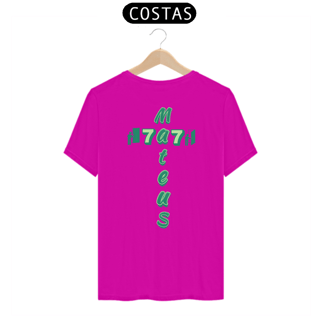 Nome do produto CAMISA QUALITY MATEUS 7.7 CRUZ VERDE ( COSTAS - varias cores )