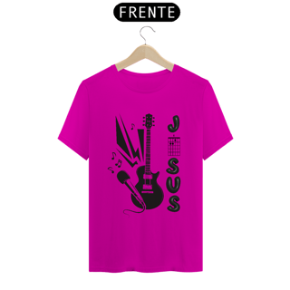 Nome do produto CAMISA QUALITY GUITAR BLACK 03 ( varias cores )