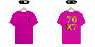 Nome do produto CAMISA QUALITY DOURADA 70X7 ( FRENTE e COSTAS - varias cores )