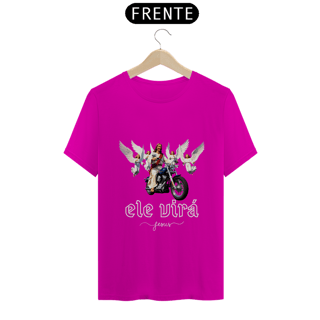 Nome do produto CAMISA QUALITY JESUS NA MOTO ELE VIRÁ 02 ( varias cores )