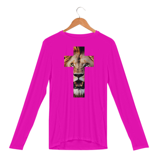 Nome do produto CAMISA MANGA LONGA SPORT DRY UV LEÃO CRUZ ( varias cores )