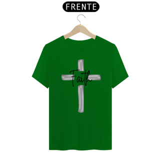 Nome do produto Camisa Quality Faith em cruz prata ( varias cores )
