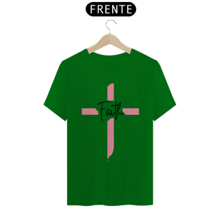 Nome do produto Camisa Quality Faith cruz rosa ( varias cores )