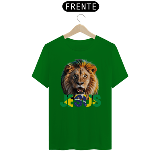 Nome do produto CAMISA QUALITY LEÃO COM BRASIL ( varias cores )