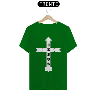 Nome do produto CAMISA QUALITY JESUS COM SETAS ( varias cores )