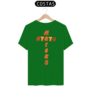 Nome do produto CAMISA QUALITY MATEUS 7.7 CRUZ LARANJA ( COSTAS - varias cores )