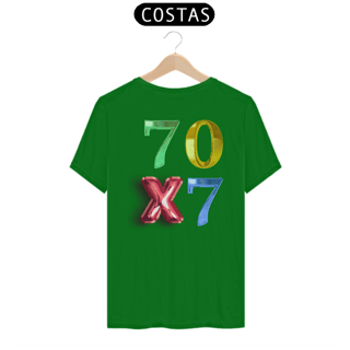 Nome do produto CAMISA QUALITY 70X7 COLORIDA ( SOMENTE COSTAS varias cores )