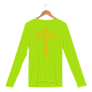 Nome do produto CAMISA MANGA LONGA SPORT DRY UV AMARELA ( varias cores )