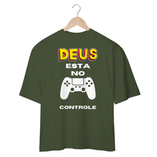 Nome do produto OVER SIZE DEUS ESTA NO CONTROLE 02 ( varias cores )